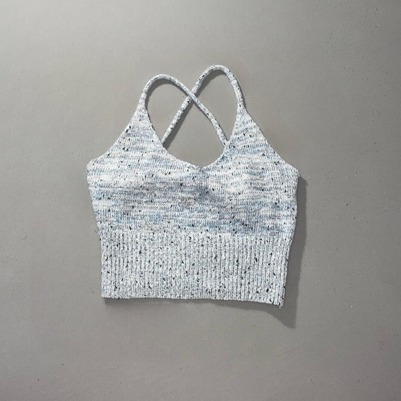 Fashion Nova Tops - Patterned Grey Tank Top